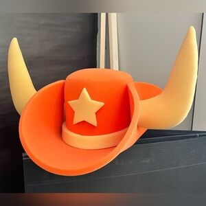 Foam Cowboy Hat with Horns!